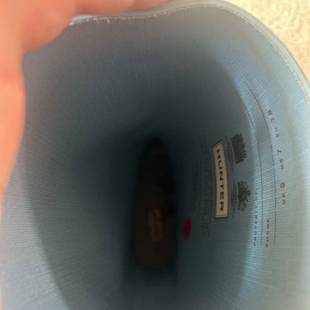 Hunter Classic Blue Waterproof Boots - Picture 12 of 13